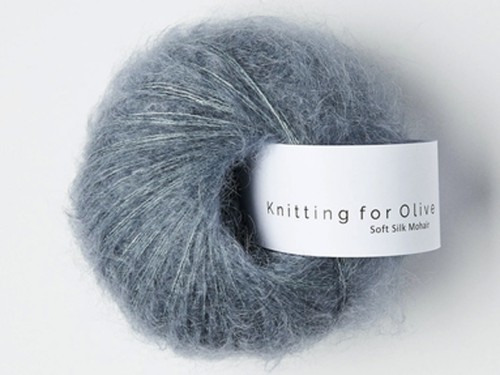 Włóczka  Knitting For Olive Soft Silk Mohair dusty petroleum blue