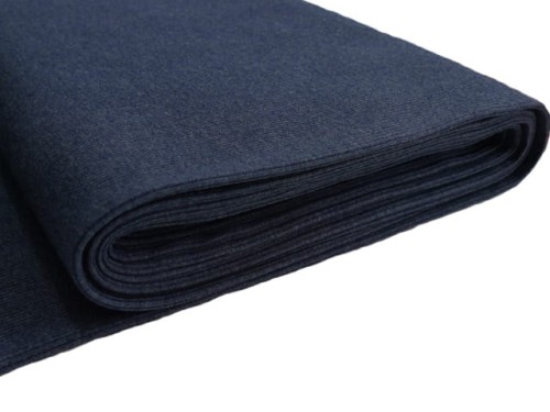Ściągacz dresowy prążkowany 430g jeans