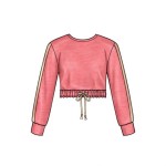 Sukienka sportowa, bluza, spodnie dresowe  - wykrój NEW LOOK N6649A
