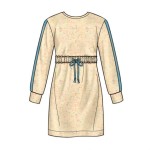 Sukienka sportowa, bluza, spodnie dresowe  - wykrój NEW LOOK N6649A
