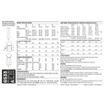 Damska bluzka lub top z leginsami  - wykrój NEW LOOK  N6533A