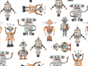 Tkanina 100% bawełna druk cyfrowy roboty