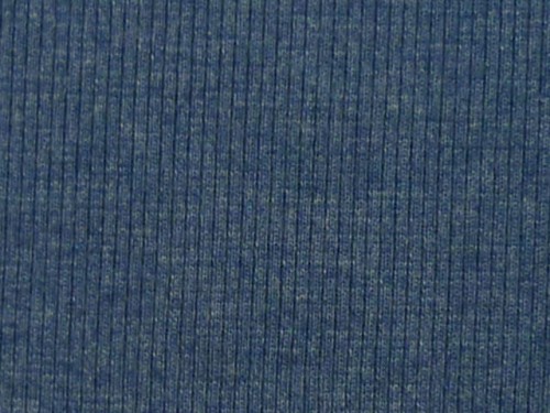 Dzianina prążkowana na czapki jeans