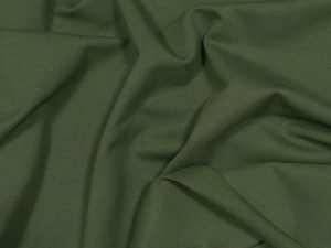 Dresówka z elastanem 290g khaki dzianina dresowa pętelka bawełna
