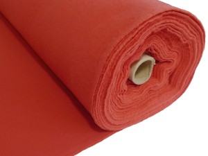 Dresówka drapana 280g żurawinowa
