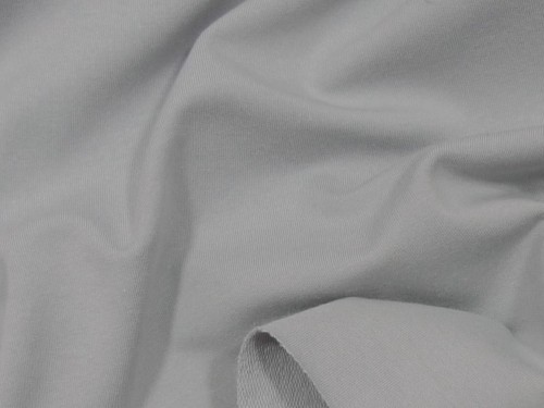 Dresówka z elastanem 290g stalowy dzianina dresowa pętelka bawełna
