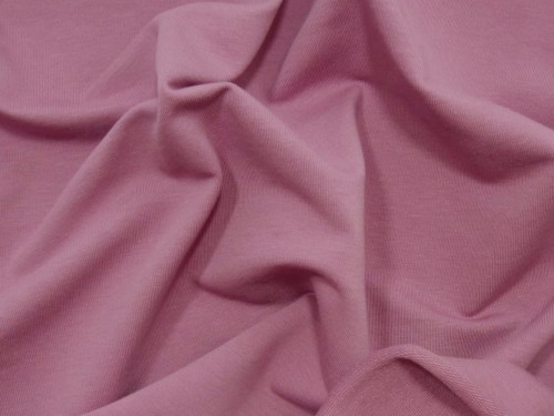 Dresówka z elastanem 250g wrzosowa dzianina dresowa pętelka bawełna