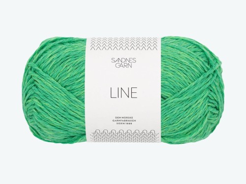 Włóczka Sandnes Garn  Line zielony jelly bean 8236