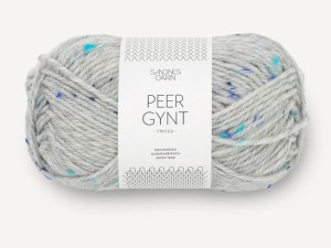 Włóczka Sandnes Garn Peer Gynt jasny szary tweed blue 1502