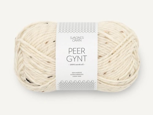 Włóczka Sandnes Garn Peer Gynt krem tweed 2523