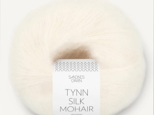Włóczka Sandnes Garn Tynn Silk Mohair ecru 1012