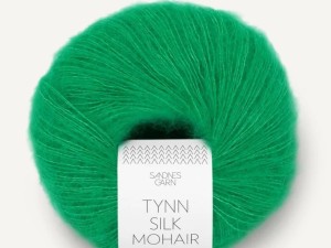 Włóczka Sandnes Garn Tynn Silk Mohair zielony jelly bean 8236