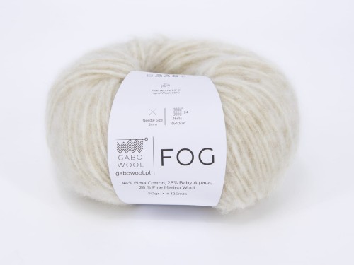 Włóczka Gabo Wool Fog beż 6680