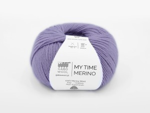 Włóczka Gabo Wool My Time Merino jasna lawenda 930