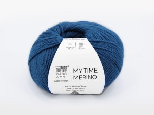 Włóczka Gabo Wool My Time Merino kobalt 9600