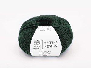 Włóczka Gabo Wool My Time Merino ciemny leśna zieleń 958