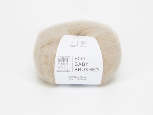 Włóczka Gabo Wool Eco Baby Brushed beż 1297