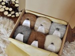 Włóczka Gabo Wool Eco Baby Brushed szary 2341