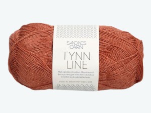 Włóczka Sandnes Garn Tynn  Line terakota 4234