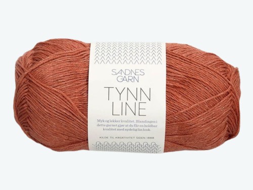 Włóczka Sandnes Garn Tynn  Line terakota 4234