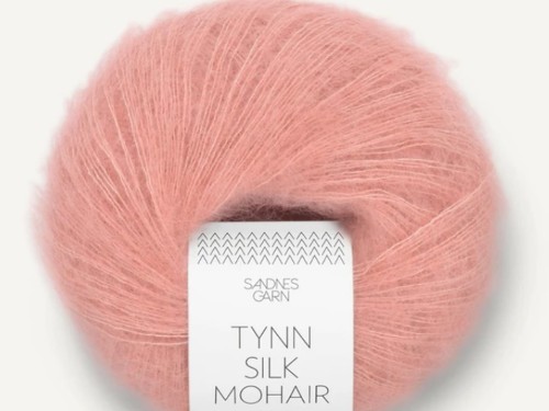Włóczka Sandnes Garn Tynn Silk Mohair brzoskwiniowy 4033