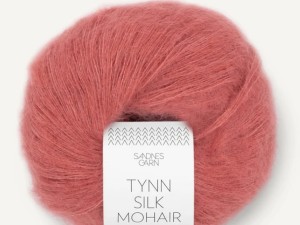 Włóczka Sandnes Garn Tynn Silk Mohair ceglasty jasny 4025