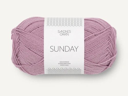 Włóczka Sandnes Garn Sunday różowa lawenda 4632