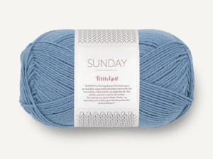 Włóczka Sandnes Garn Sunday by PetiteKnit niebieski 6043