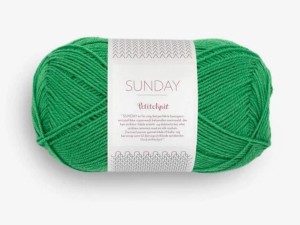 Włóczka Sandnes Garn Sunday by PetiteKnit zielony jelly bean green 8236