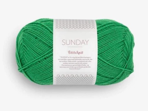 Włóczka Sandnes Garn Sunday by PetiteKnit zielony jelly bean green 8236