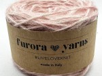 Włóczka Furora Yarns wełna z bawełną SURIMA brudny róż 