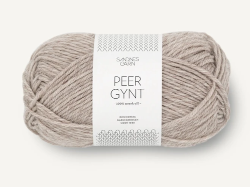Włóczka Sandnes Garn Peer Gynt beżowy melanż 2650