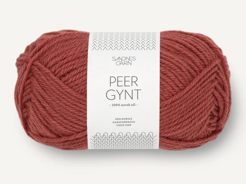 Włóczka Sandnes Garn Peer Gynt terakota 3845