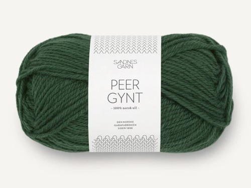 Włóczka Sandnes Garn Peer Gynt zielony las 8082