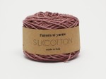 Włóczka Furora Yarns SILKCOTTON jedwab z bawełną młode wino