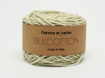 Włóczka Furora Yarns SILKCOTTON jedwab z bawełną ecru