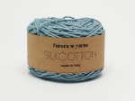 Włóczka Furora Yarns SILKCOTTON jedwab z bawełną  niebo