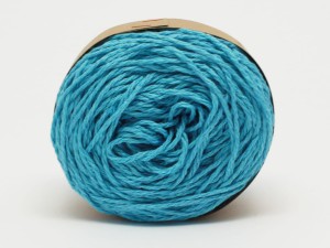 Włóczka Furora Yarns SILKCOTTON jedwab z bawełną  woda morska