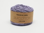 Włóczka Furora Yarns SILKCOTTON jedwab z bawełną  lilia