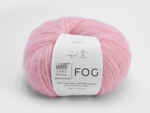 Włóczka Gabo Wool Fog  róż 6244
