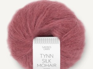 Włóczka Sandnes Garn Tynn Silk Mohair róża ciemna 4244