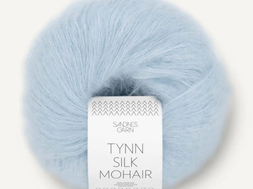Włóczka Sandnes Garn Tynn Silk Mohair błękitny 6012