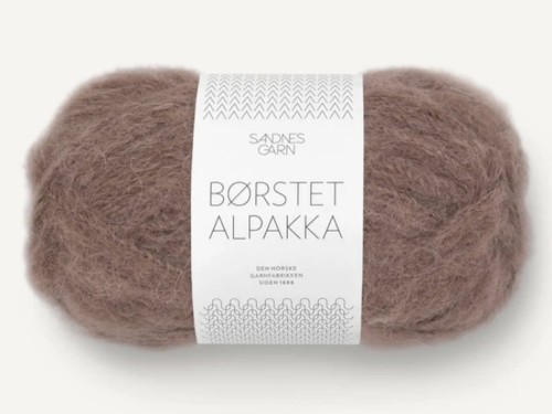 Włóczka Sandnes Garn Borstet Alpakka brązowy żołądź 3161