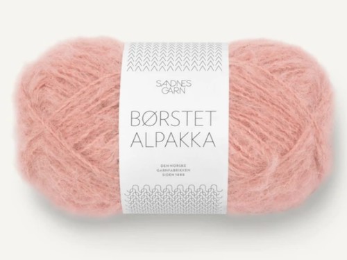 Włóczka Sandnes Garn Borstet Alpakka brzoskwiniowy 4033