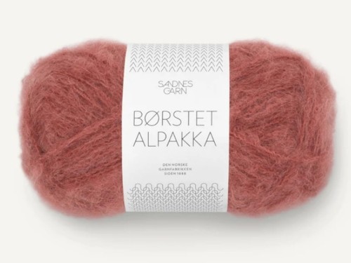 Włóczka Sandnes Garn Borstet Alpakka marsala 4034