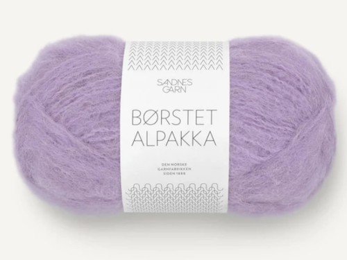 Włóczka Sandnes Garn Borstet Alpakka lila 5043
