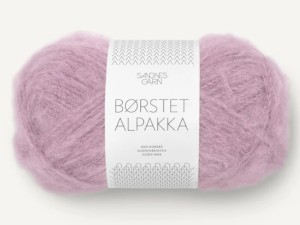 Włóczka Sandnes Garn Borstet Alpakka różowa lawenda 4632
