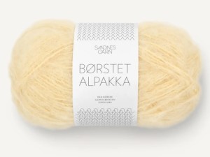 Włóczka Sandnes Garn Borstet Alpakka jasny żółty 2112