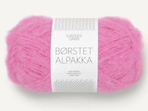 Włóczka Sandnes Garn Borstet Alpakka szokujący róż 4626