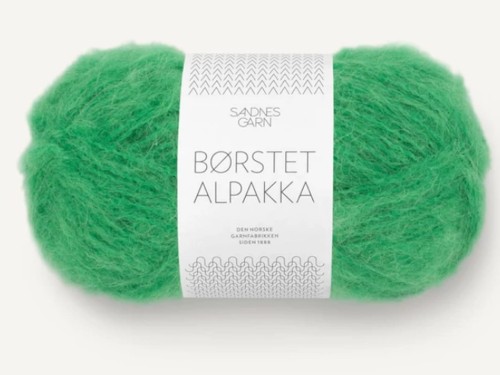 Włóczka Sandnes Garn Borstet Alpakka jelly bean green 8236